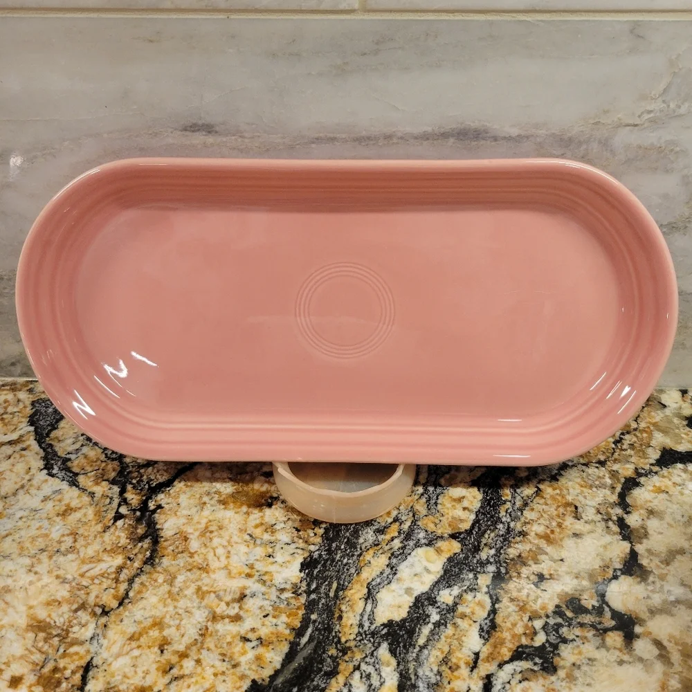 Fiesta Peony Bread Tray
